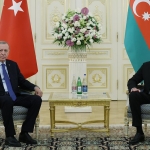 Cumhurbaşkanı Erdoğan Aliyev ile görüştü